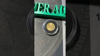 1980 110th oz Krugerrand from South Africa gold goldcoin coin africa preciousmetals awesome [upl. by Ojiram]