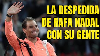 EL ADIÓS DE RAFAEL NADAL EN MADRID [upl. by Aissenav]