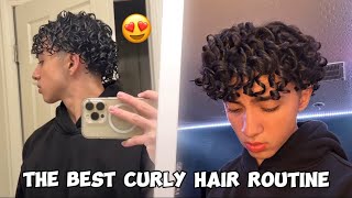 the BEST curly hair routine for everyone [upl. by Meeka]