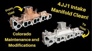 How To Clean The 4JJ1 Intake Manifold  Colorado MnM Series [upl. by Louls254]