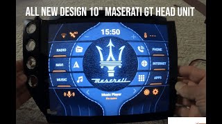 New Release 20082017 Maserati Granturismo GranCabio 10quot Android 13 8gb128gb Head Unit Radio [upl. by Shari]