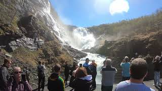 Flamsbana Railway Waterfall Dance Norway [upl. by Ithaman98]