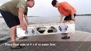 CanadaDocks™ DoitYourself Floating Docks Overview [upl. by Buttaro838]