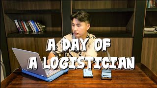 A day in the Life of a Logistician  물류 전문가 미스터참의 하루🍀 [upl. by Annotahs]