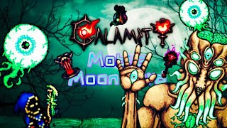 Terraria TModLoader mobile Calamity Mod  Revengeance  Death Moon Lord [upl. by Rockie]