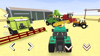 Blocky Farm amp Racing  FARM MODE Game Android And Ios 11 4K HD [upl. by Clementine]