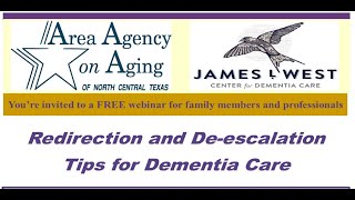 Redirection and Deescalation Tips for Dementia Care [upl. by Karlene247]