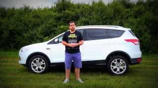 ENG Ford Kuga  Test Drive and Review [upl. by Kenrick]