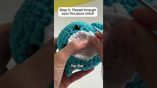 Here are some tips and tricks for sewing a flat piece onto your crochet What else should we cover [upl. by Haman]