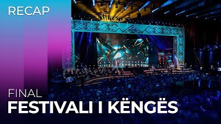 Festivali i Këngës në RTK 2023 Kosovo  Final  RECAP [upl. by Tolecnal]