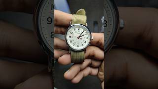 Timex Weekender ref T2N651 Indiglo light up 38mm dial timexweekender timex fieldwatch army [upl. by Anatola]