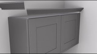 Wren Kitchens How to fit a kitchen cornice Kitchen installation guide [upl. by Noevart]