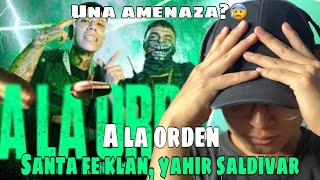 SANTA FE KLAN YAHIR SALDIVAR  A LA ORDEN Video Oficial [upl. by Witha309]