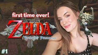 My FIRST time playing Twilight Princess Link is a Cottagecore King  Lets Play Part 1 [upl. by Loram]