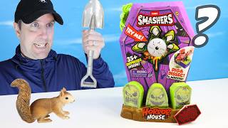 SMASHERS Horror House Large Casket Shark Figure 35 Surprises Review [upl. by Liebman]