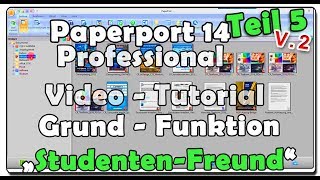 Kofax Paperport 14 Studentenfreund [upl. by Gnanmas]