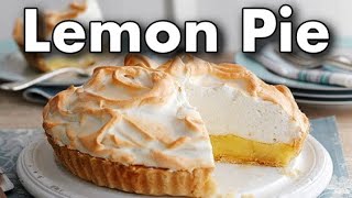 THE ULTIMATE LEMON MERINGUE PIE RECIPE  How to make lemon meringue pie easy [upl. by Mullins685]