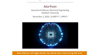 Stanford Webinar  Wireless Bioelectronics The Use of Tiny Devices to Treat Diseases [upl. by Jehias]