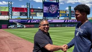 RENO ACES PITCHER CRISTIAN MENA [upl. by Kailey192]