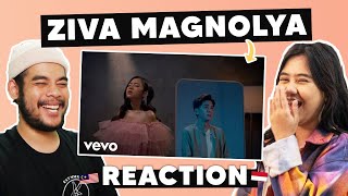 Malay React to Ziva Magnolya  Peri Cintaku Official Music Video 🥺 [upl. by Neelyam]