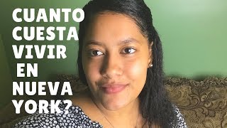 Cuanto cuesta vivir en Nueva York [upl. by Micki]