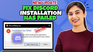 How To Fix Discord Installation has Failed 2024  100 Solved [upl. by Barncard492]