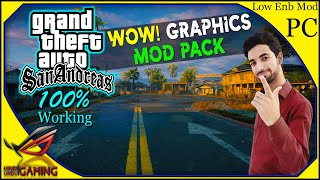 I Changed GTA San Andreas Completely To Real Life Graphics amp More Realty Features for Low PCs [upl. by Meibers]