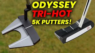 Odyssey Tri Hot 5k Double Wide Putter Review 2024 Mallet Putter with BladeLike Forgiveness [upl. by Tahmosh806]