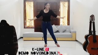 KLine  Line Dance Gemma PamiasES amp Joan LeiteES Beginner [upl. by Notsuh]