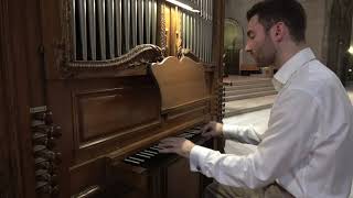 Samuel Liégeon Intermezzo improvisé  Orgue de choeur St Pierre de Chaillot Paris [upl. by Charlena]