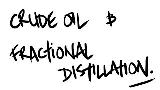 AQA Certificate in Chemistry  iGCSE  Crude Oil and Fractional Distillation [upl. by Tarah]