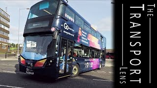 Go North East Buses in Peterlee  October 2017 Part 1 [upl. by Ahsema]