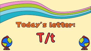 Letter T  フォニックス  アルファベット T [upl. by Htennek640]