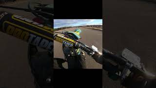 Стант на 4 передачи на питбайке 125 bikelife wheeliemachine motocross wheelie ride burnout [upl. by Swinton]