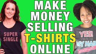 How I Make Money With a Free TShirt Business amp Spreadshirt [upl. by Anerdna799]