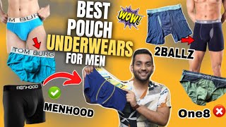 BEST POUCH UNDERWEAR BRANDS FOR MEN IN INDIA 2023  Mens Underwear Guide  In Hindi  ANKIT TV [upl. by Imrots]