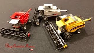 2020 St LOUIS FARM TOY SHOW  164 Custom AGCO Combines [upl. by Murat]