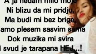 SEVERINA TARAPANA TEKST LYRICS [upl. by Ylsel]