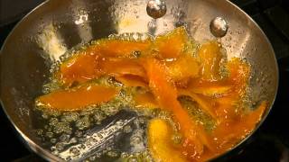 Jacques Pépin How to Make Candied Orange Peels [upl. by Etnovaj872]