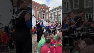 Dordrecht Band JUBEL from Dordecht Netherlands Kingsday 27 april 2024 [upl. by Cence]