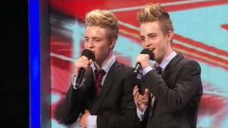 Confidence level 100 Get ready for John amp Edward  Series 5 Auditions  The X Factor UK [upl. by Breena]