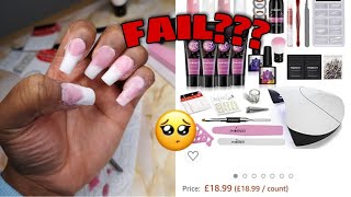 BIGGEST POLYGEL FAIL  CHEAP AMAZON KIT  PHOENIXY POLYGEL KIT [upl. by Cartan]