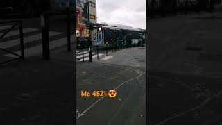 Départ dun Urbanway 12 GNV C9 sur le 139 à Aubervilliers France Asie [upl. by Aihsot]