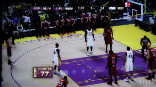 Kobe Bryant 81 points NBA 2k11HD [upl. by Brewster187]