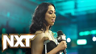 Indi Hartwell announces a tournament to crown the new champion WWE NXT highlights May 2 2023 [upl. by Mechling]