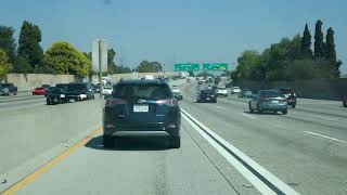 Traffic on Freeway Los Angeles California USA September 22 2024 [upl. by Ahsaetan]