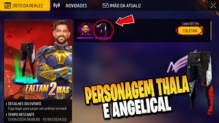 URGENTE PEGUE A CALÇA ANGELICAL VERMELHA THALA E CALENDÁRIO SEMANAL  NOVIDADES FREE FIRE [upl. by Evadne]