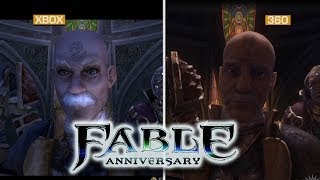 Fable Anniversary  Graphics Comparison [upl. by Elsi138]