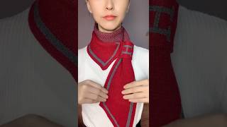 Turn Heads with Trendy Scarf Tying Stylesshorts viralvideo shortvideo trending utubeshorts [upl. by Rettke]