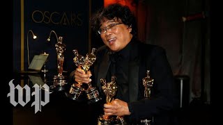 Highlights from the 2020 Oscars Parasite wins best picture and makes history [upl. by Ilsel677]